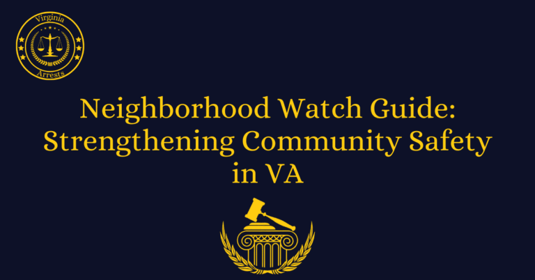 Neighborhood Watch Guide: Strengthening Community Safety in VA